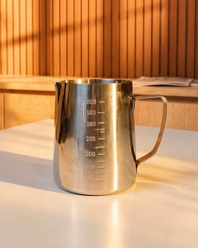 بكرج حليب ستيل 350ML