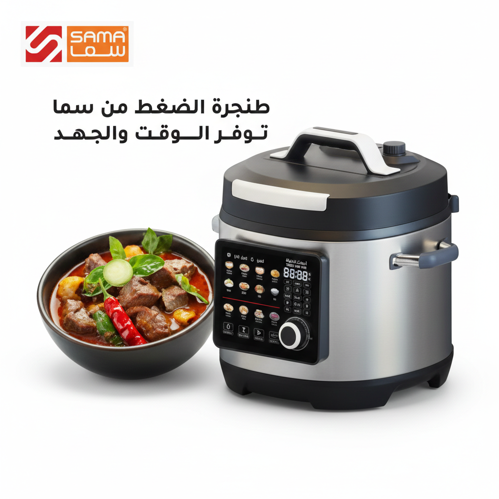 طنجرة ضغط ديجتال SAMA(005)