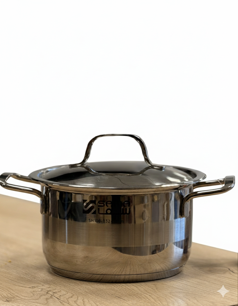  طنجرة ستيل 18سم SAMA